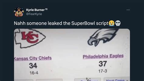 super bowl leaked|Why Sketchy Leaked Super Bowl Script Showing。